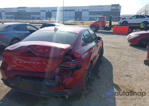 2023 Genesis G70 2.0T Rwd z USA, uszkodzony, nr VIN KMTG34TA4PU112435